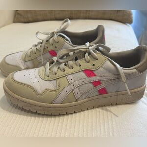 ASICS ortholite low top sneakers.